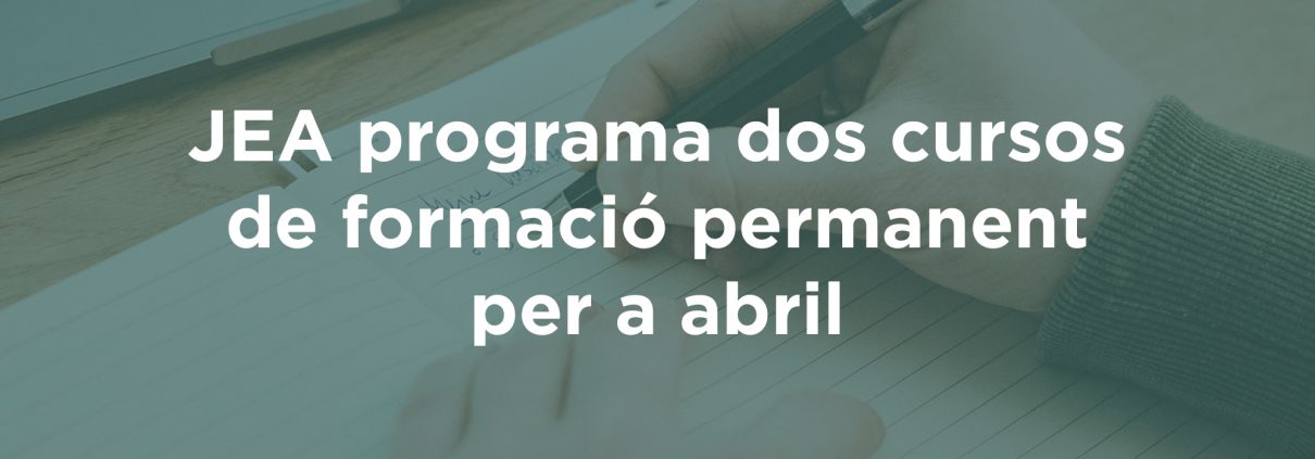 cursos abril