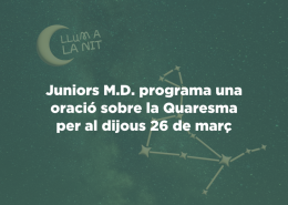 llum a la nit cuaresma 2026